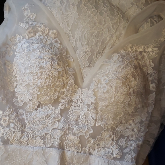 Mermaid Dress with Train - Picture 8 of 8